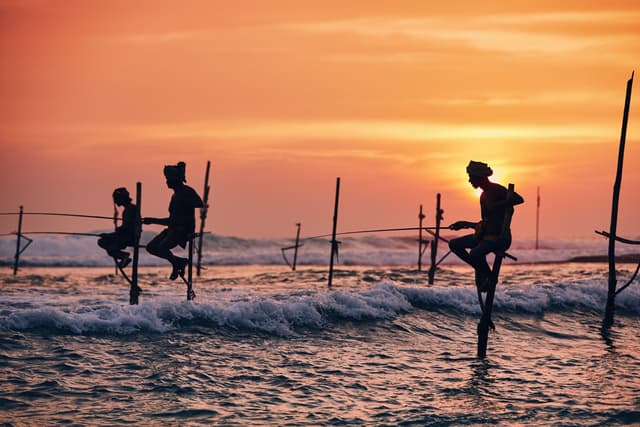 Stilt Fishing