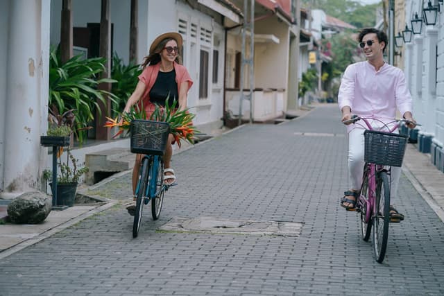 Cycling in Galle