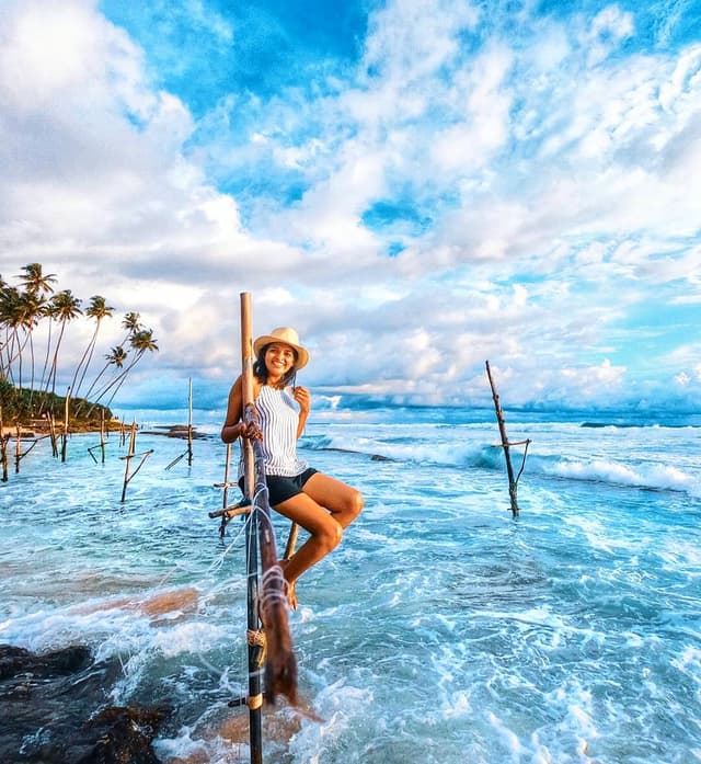 Stilt Fishing