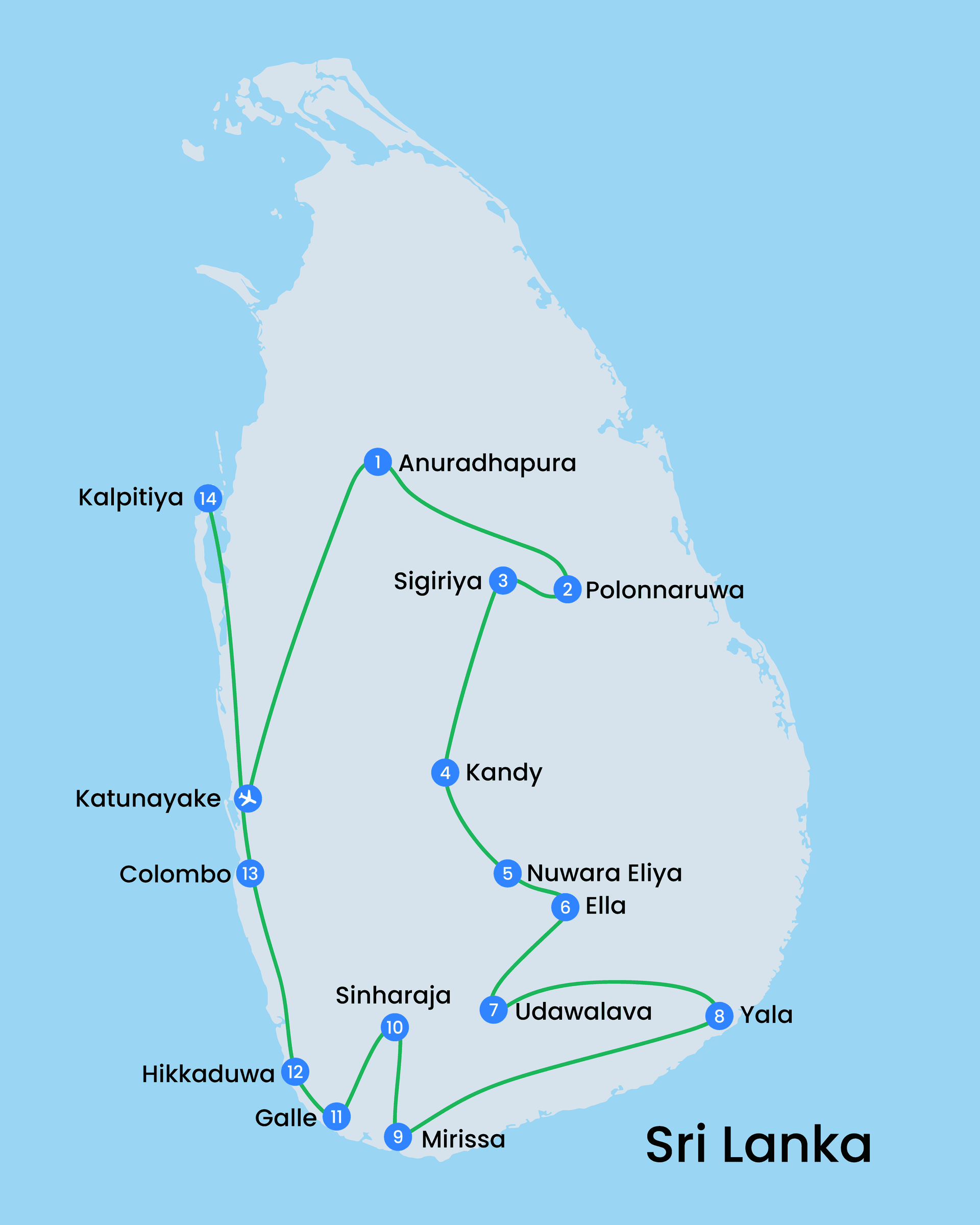 tour map