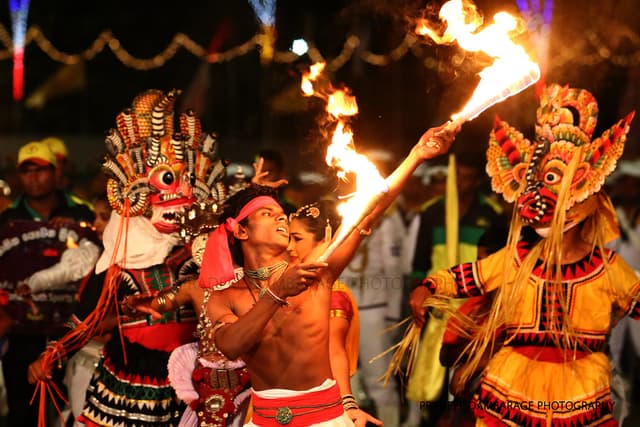 Fire Dance in Motion