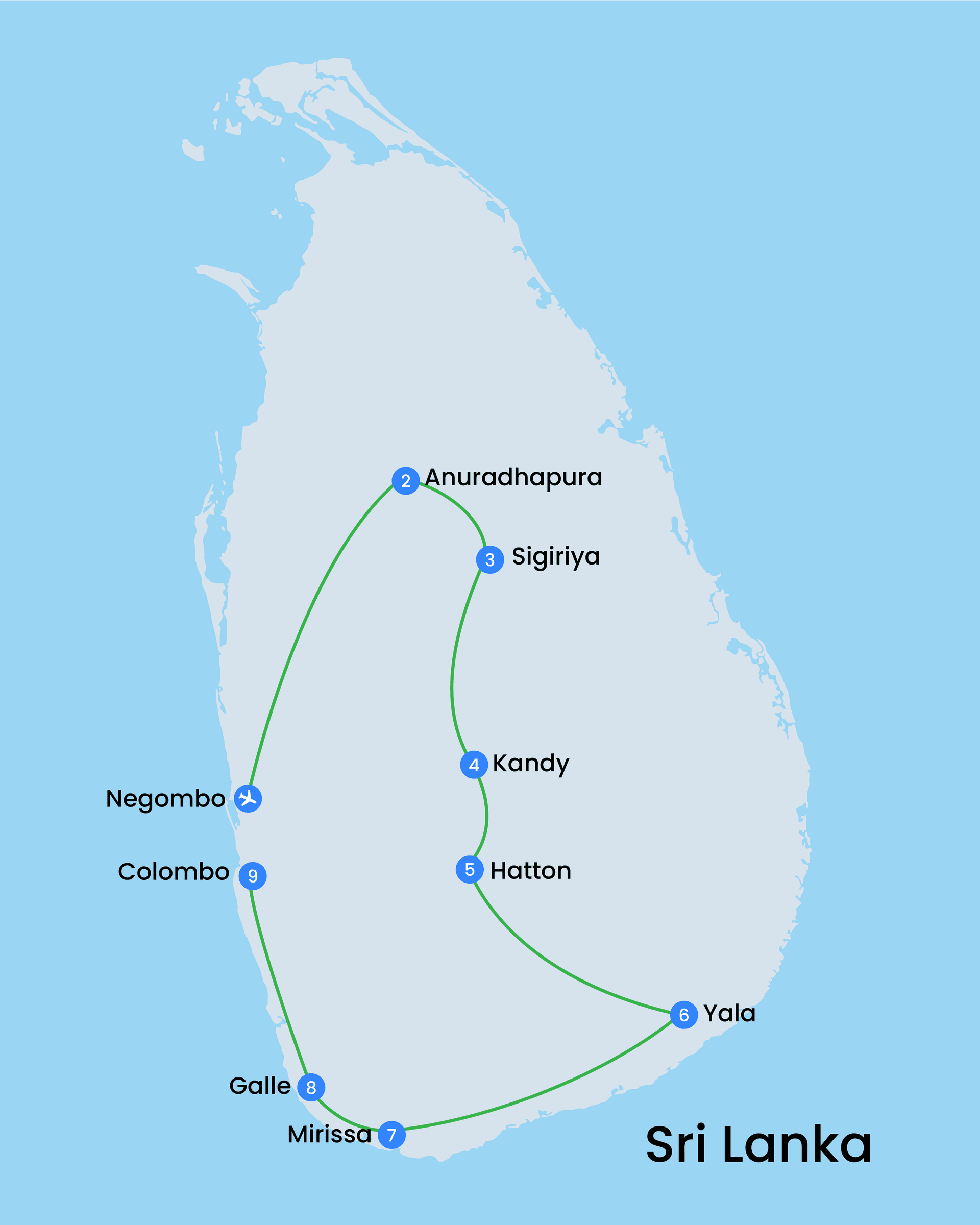 tour map