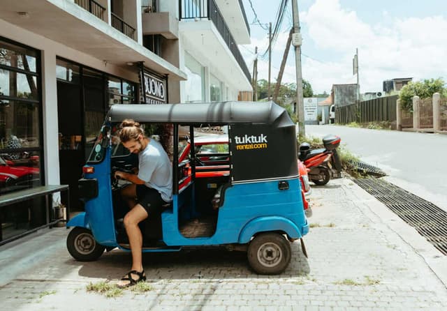 Enjoy a Tuk Tuk Ride