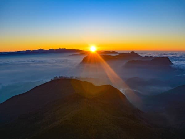 Sunrise at Adam's Peak