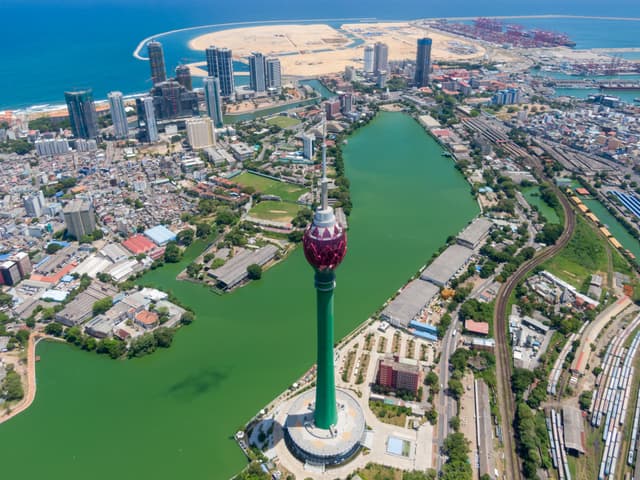 Colombo Aerial View